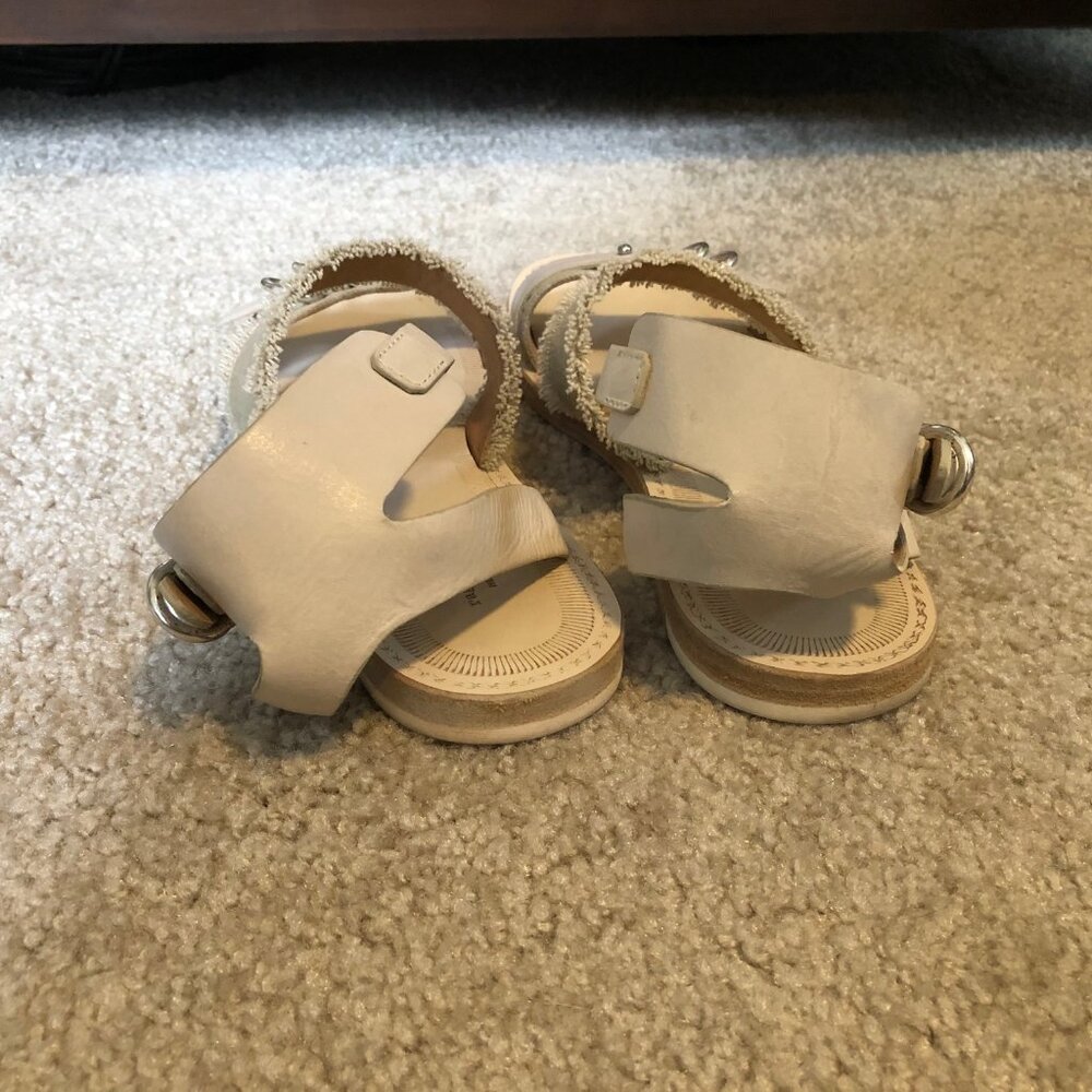 Rag & Bone “Lara” Tan Canvas And Leather Strappy … - image 5